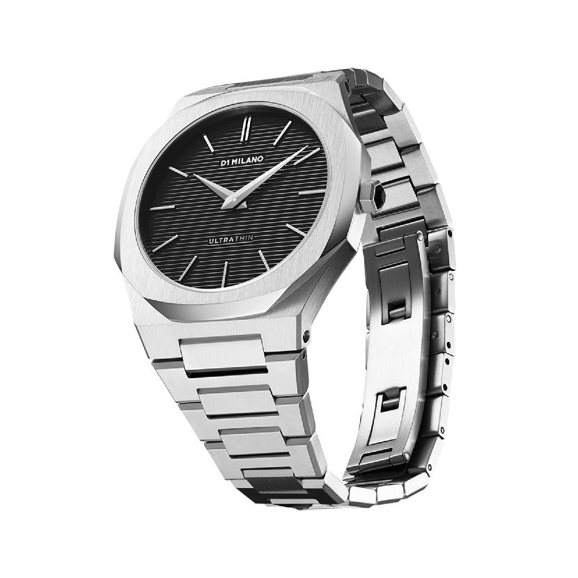 D1 Milano Men's Quartz Watch, Black Dial - ML-0195