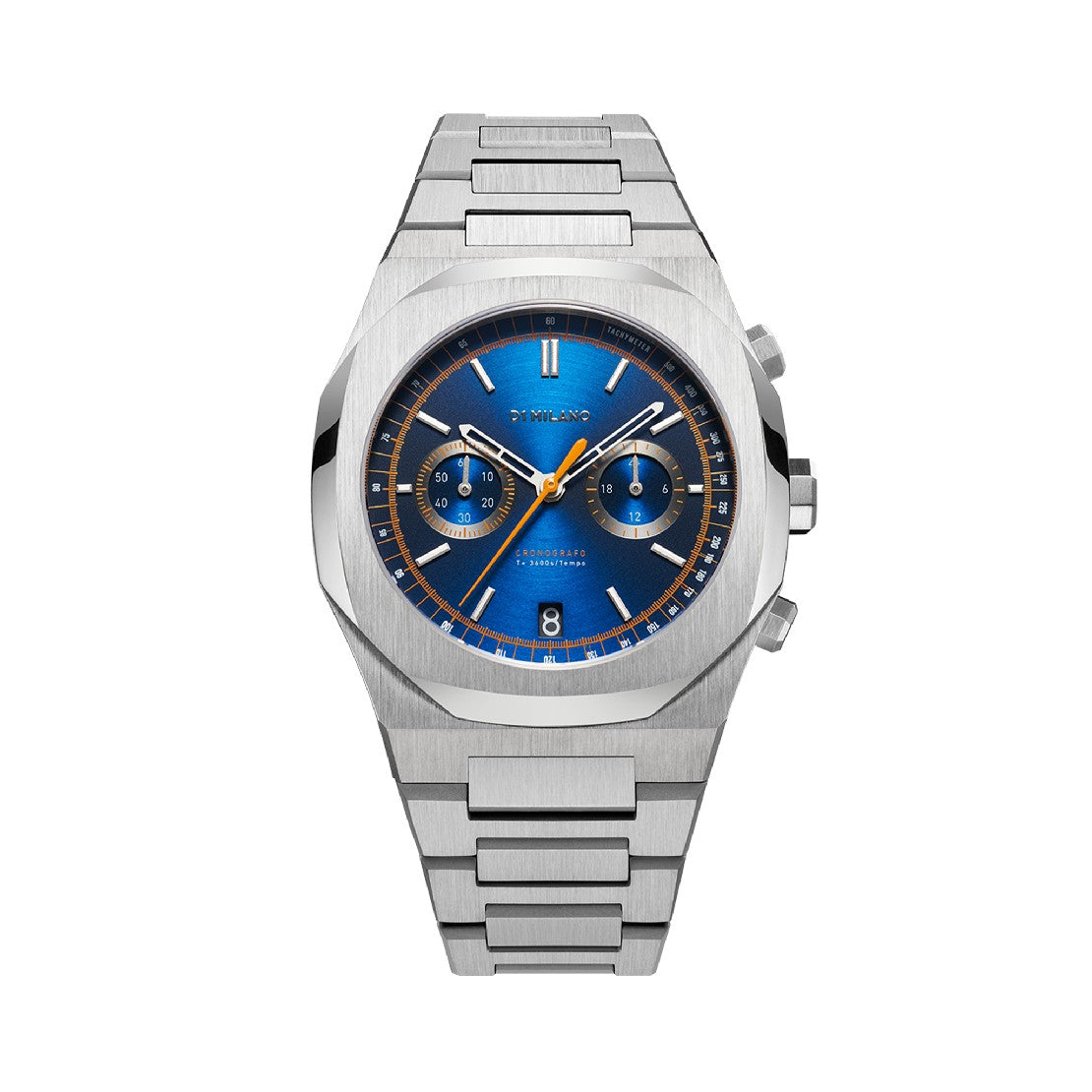 D1 Milano Men's Quartz Blue Dial Watch - ML-0199