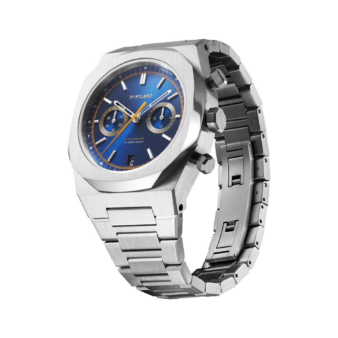 D1 Milano Men's Quartz Blue Dial Watch - ML-0199