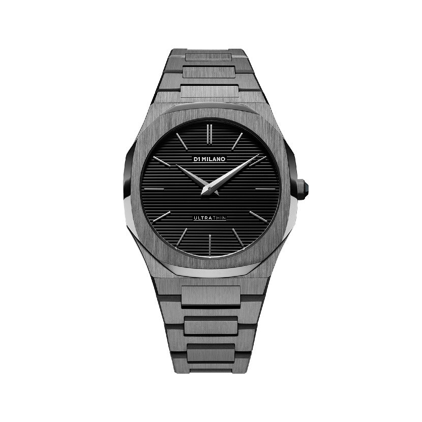 D1 Milano Men's Quartz Watch, Black Dial - ML-0207