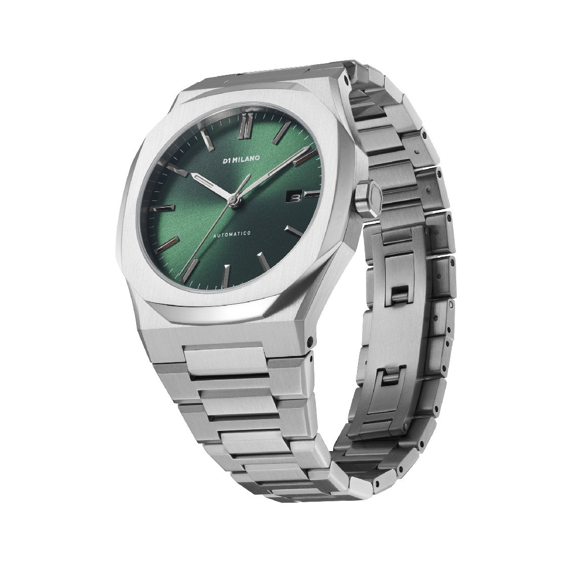 D1 Milano Men's Automatic Movement Green Dial Watch - ML-0222