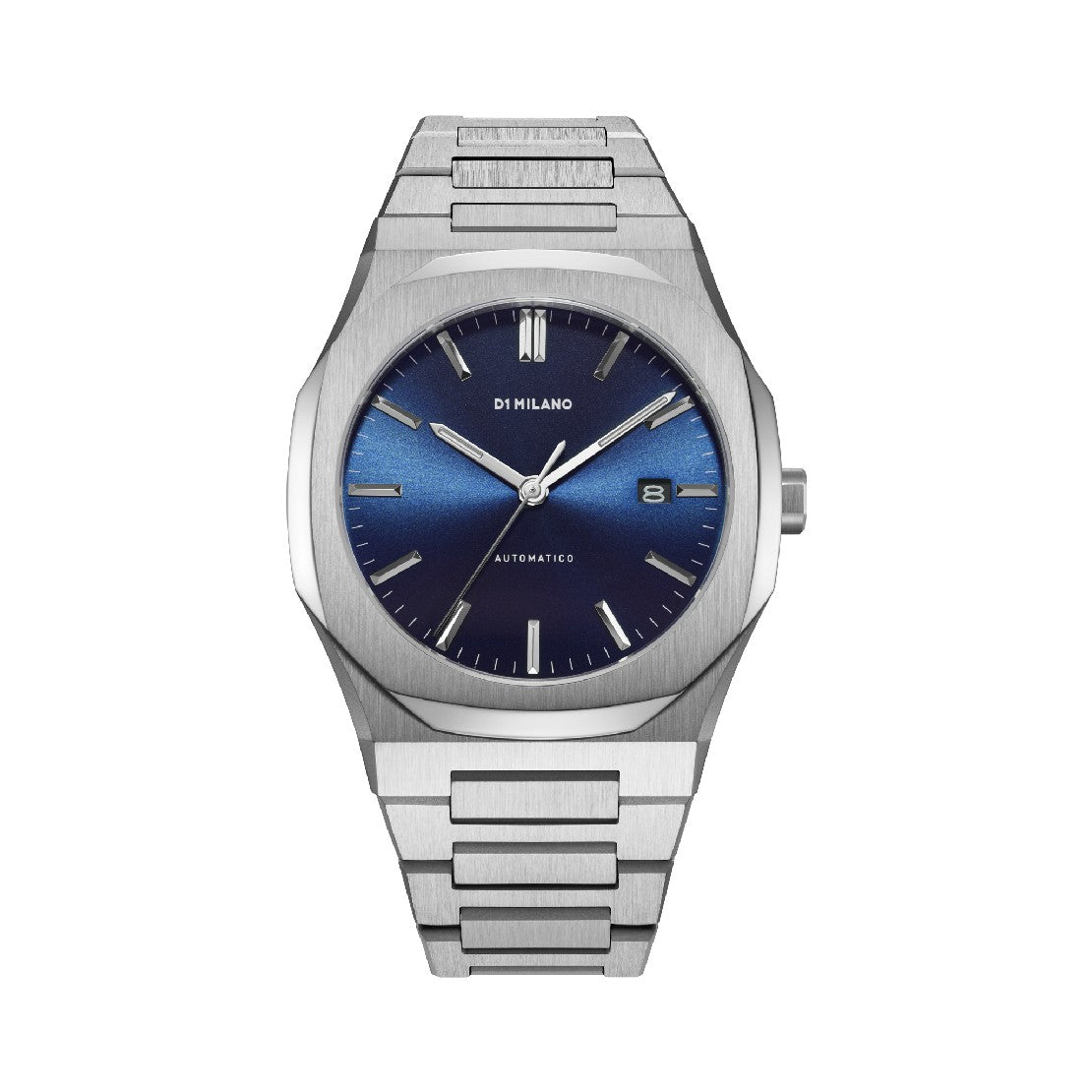 ساعة دي وان ميلانو الرجالية بحركة أوتوماتيكية ولون مينا أزرق - ML-0223