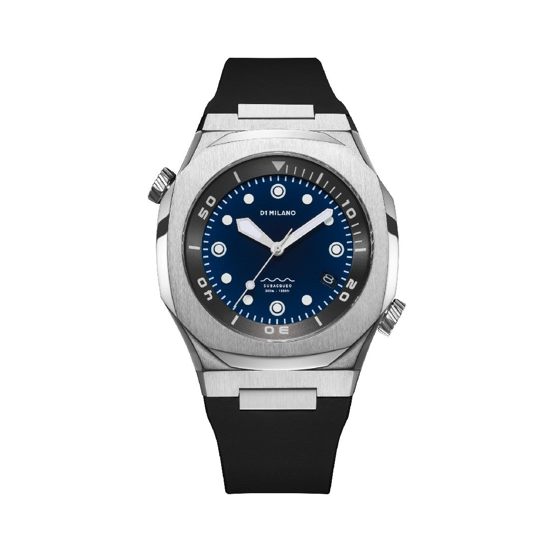 ساعة دي وان ميلانو الرجالية بحركة أوتوماتيكية ولون مينا أزرق - ML-0229
