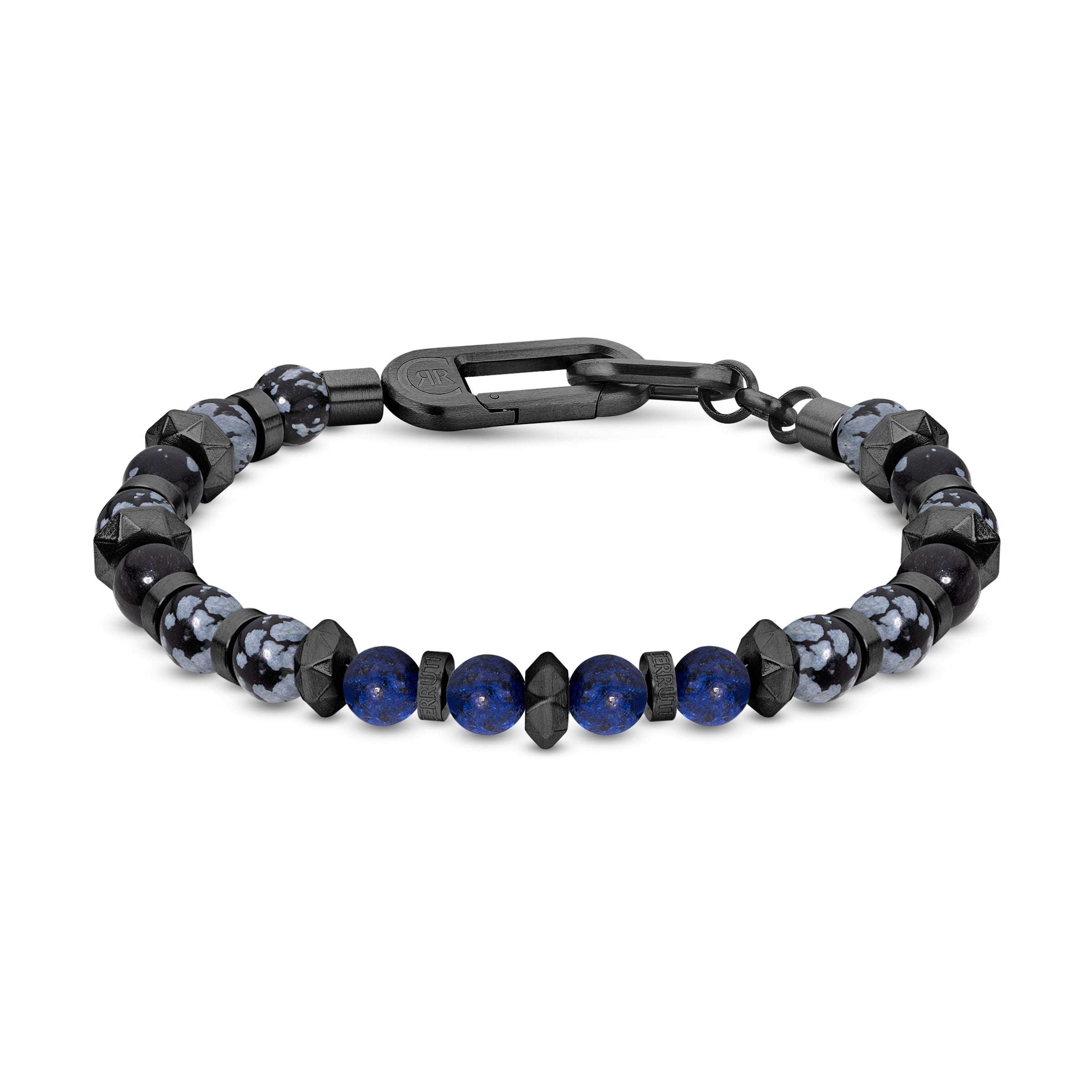 Cerruti Black and Blue Bracelet for Men - CERBR-0005
