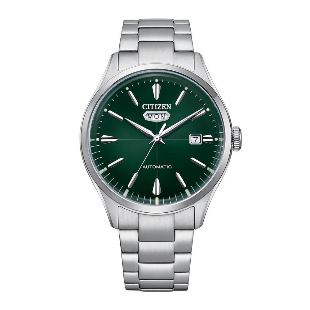 Citizen Men's Automatic Movement Green Dial Watch - NH8391-51X