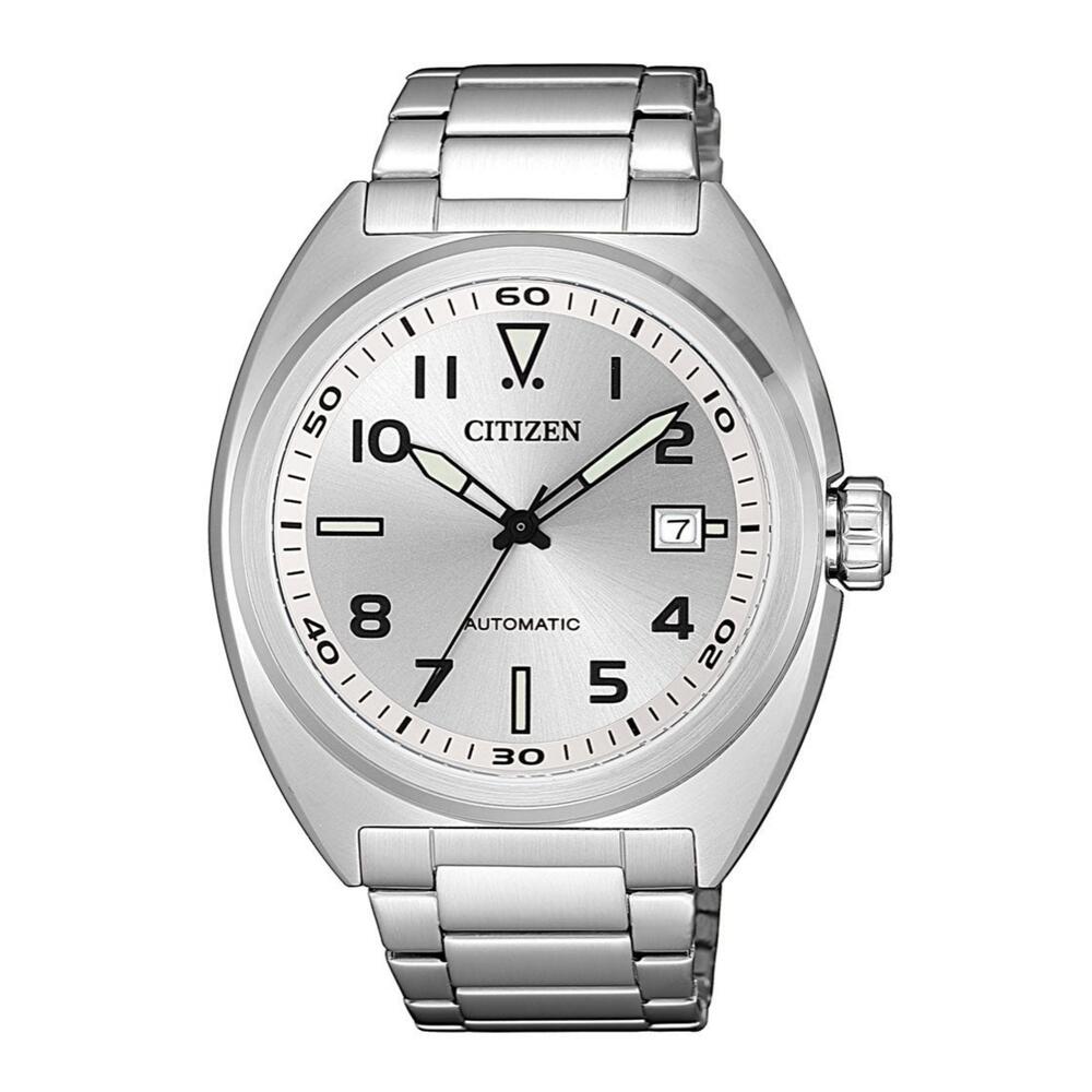 Citizen Men's Automatic Movement Silver Dial Watch - NJ0100-89A