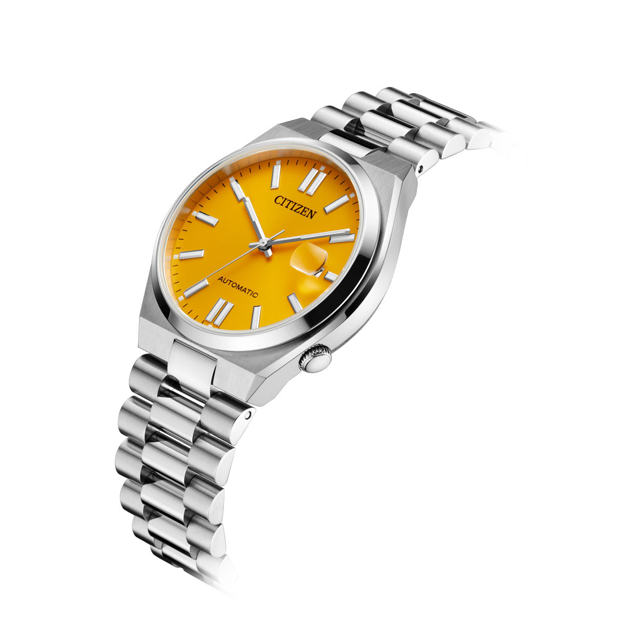 Citizen Men's Automatic Movement Yellow Dial Watch - NJ0150-81Z