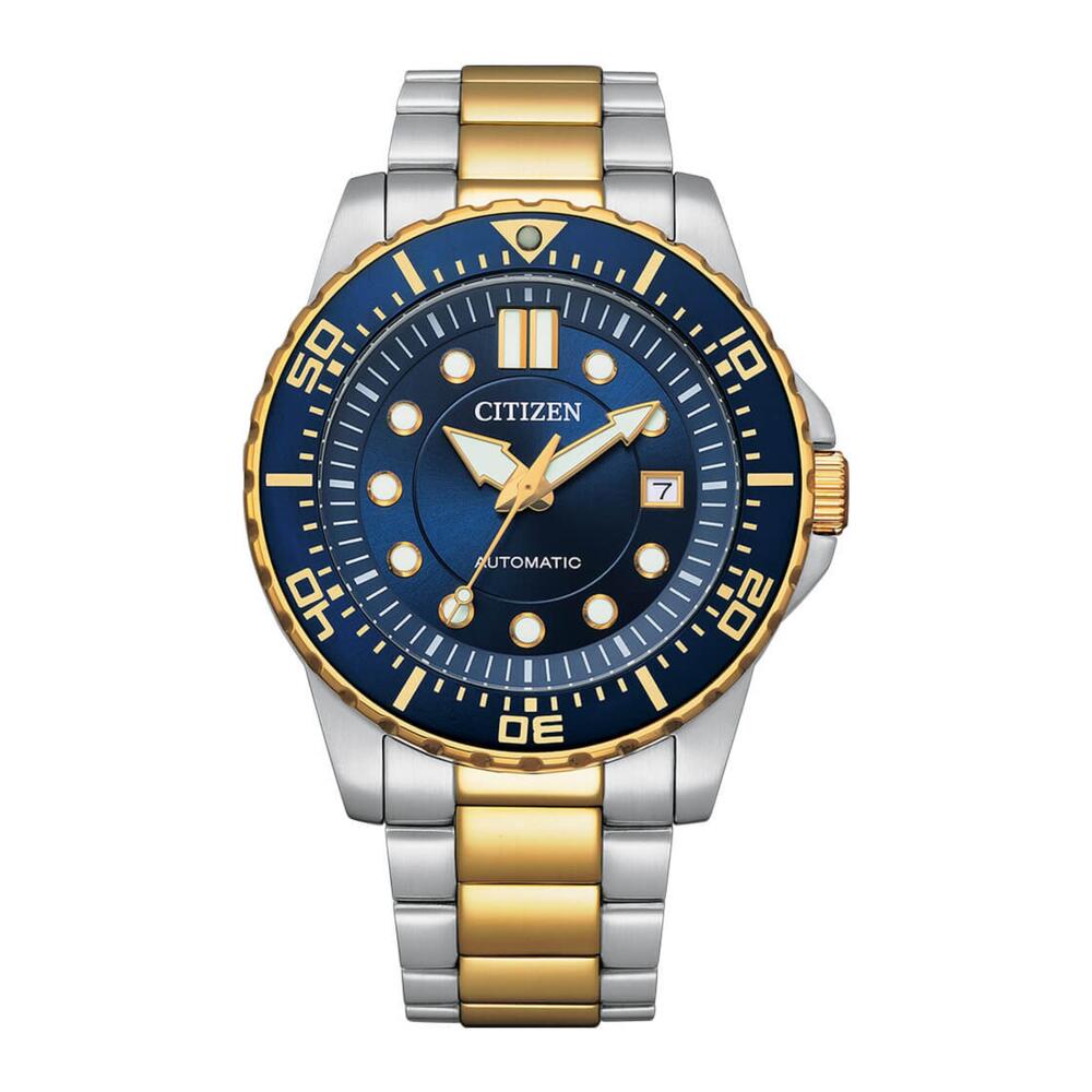 Citizen Men's Automatic Blue Dial Watch - NJ0174-82L