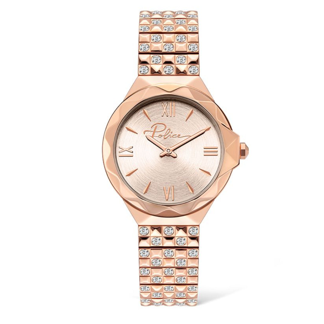 Police watch 2025 rose gold