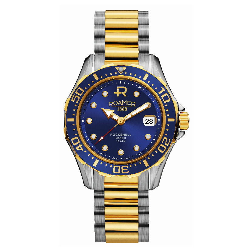 Romer Men's Automatic Movement Blue Dial Watch - ROA-0059