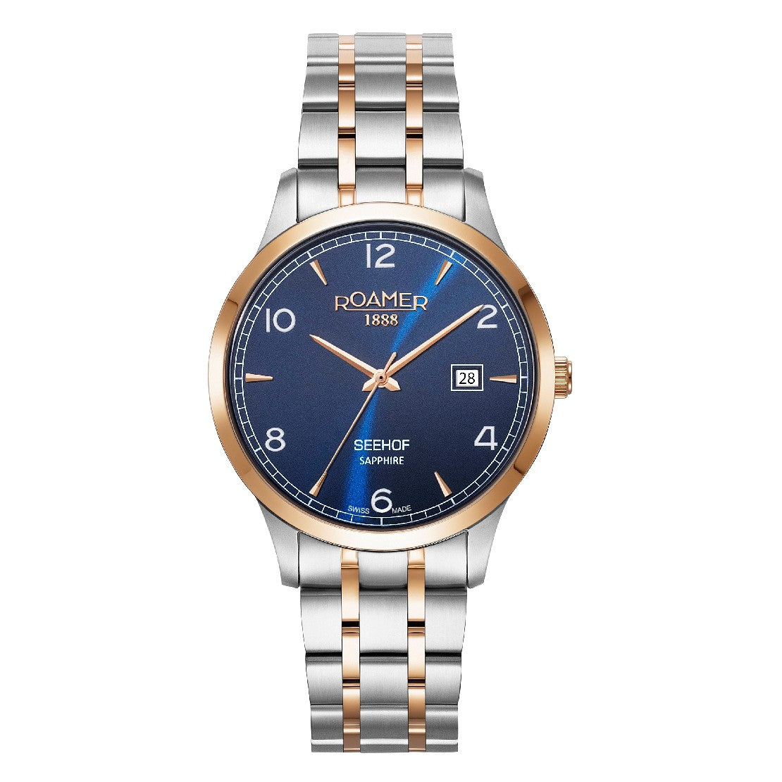 Romer Men's Quartz Blue Dial Watch - ROA-0082