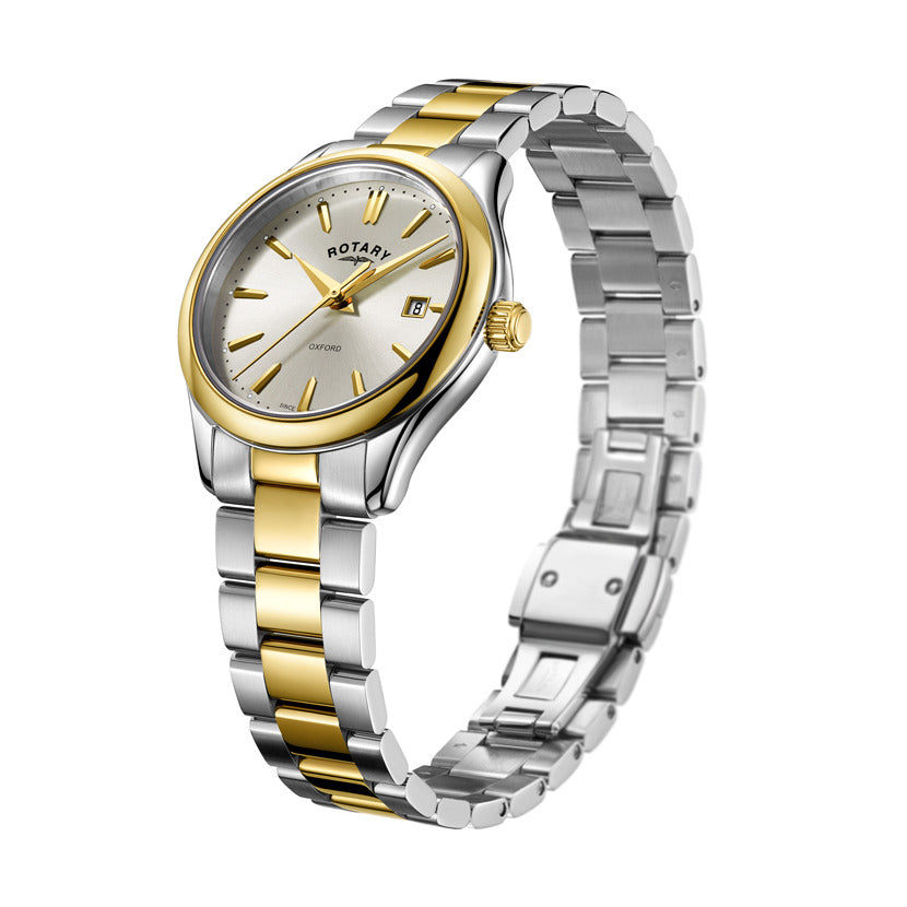 Rotary Women's Quartz Watch, Gold Dial - ROT-0075