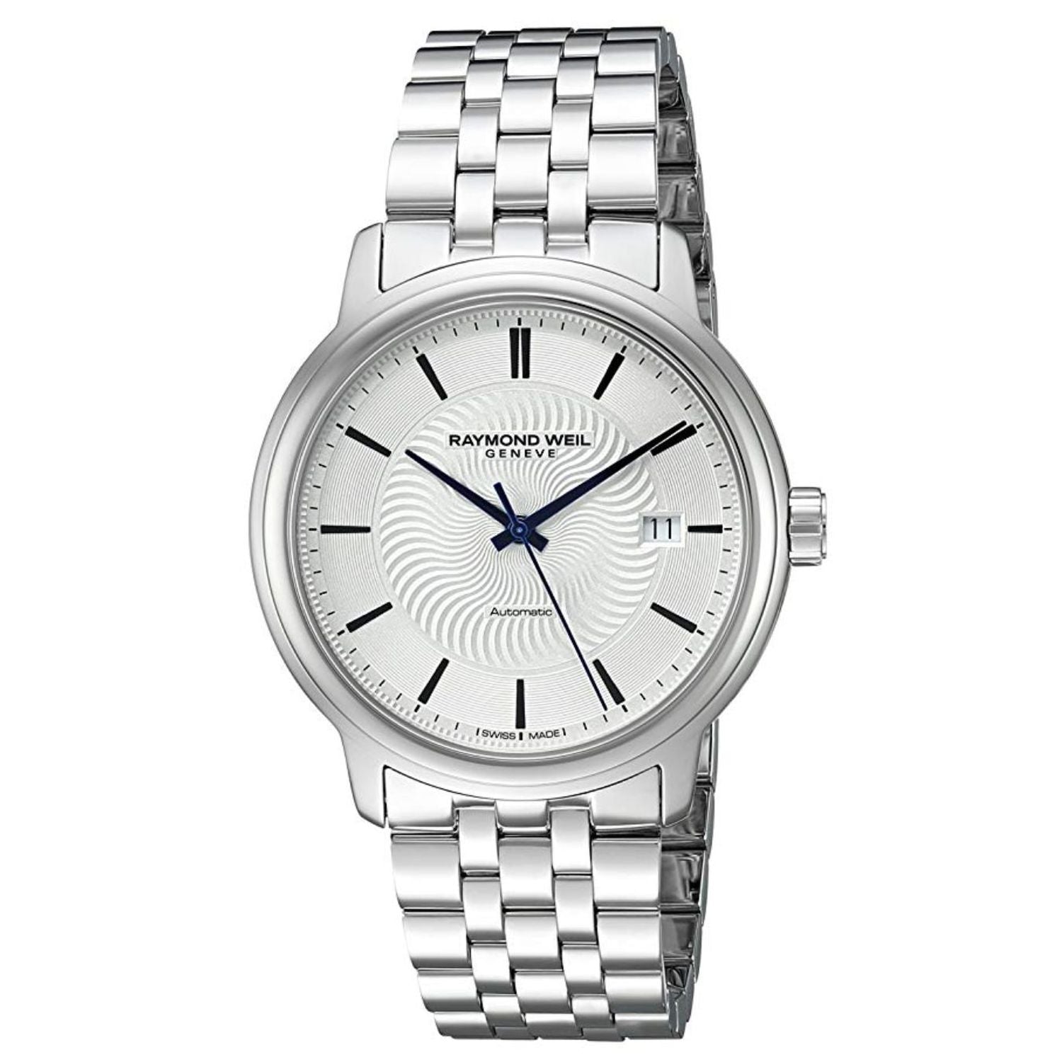 Raymond Weil Men's Automatic Movement Silver Dial Watch - RW-0007