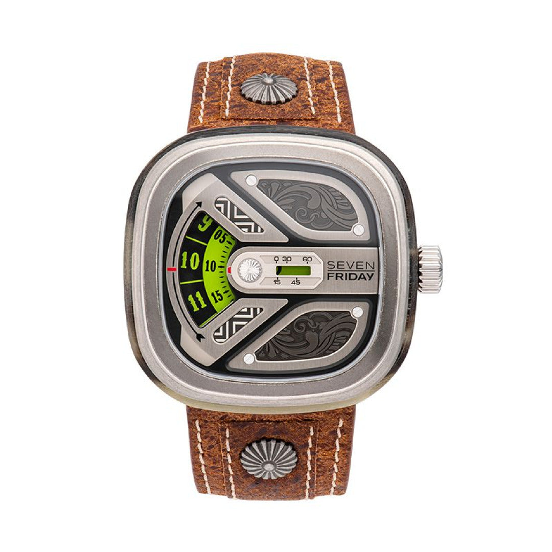 Sevenfriday Men's Automatic Movement Gray Dial Watch - SF-0071