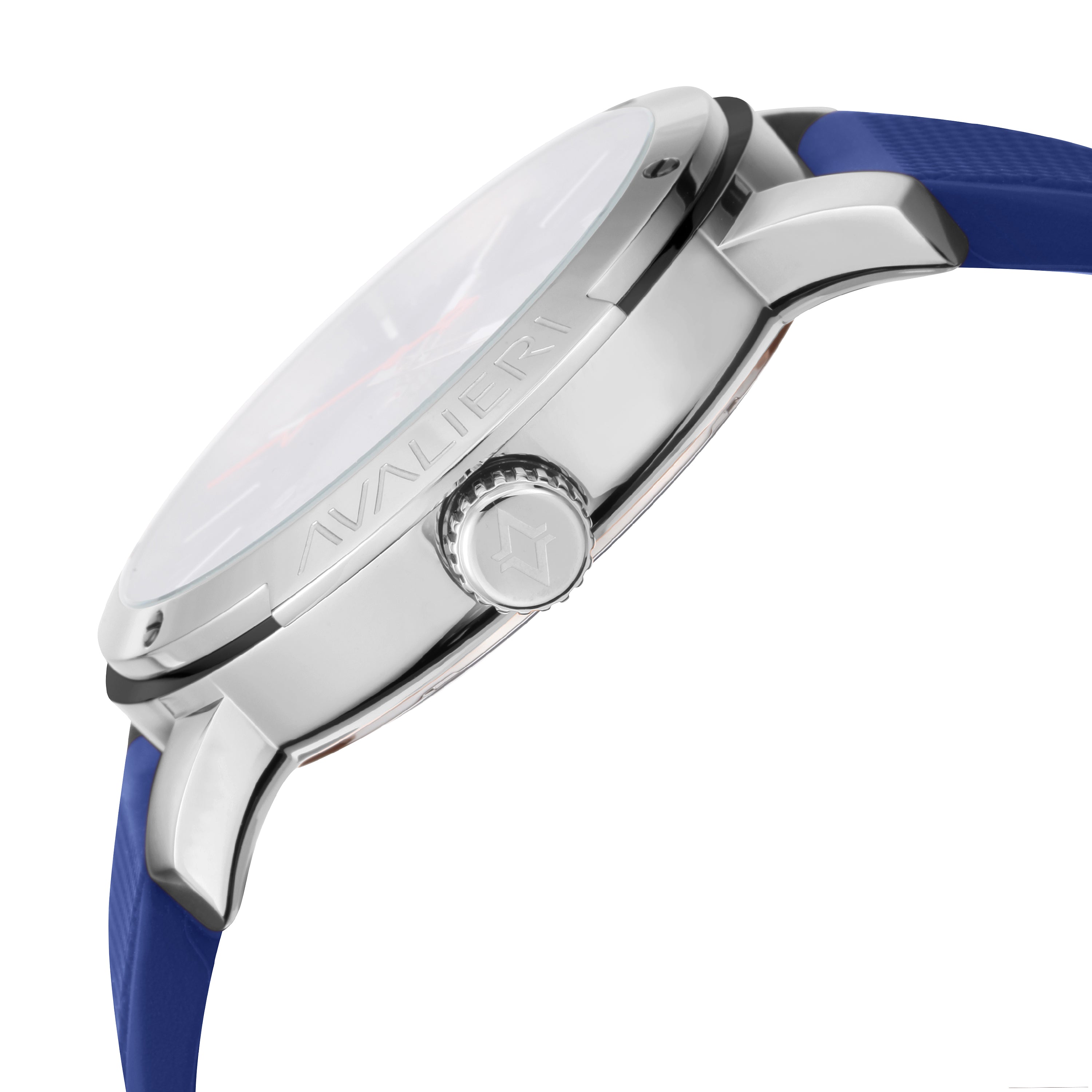 Avalieri Men's Quartz Blue Dial Watch - AV-2083B