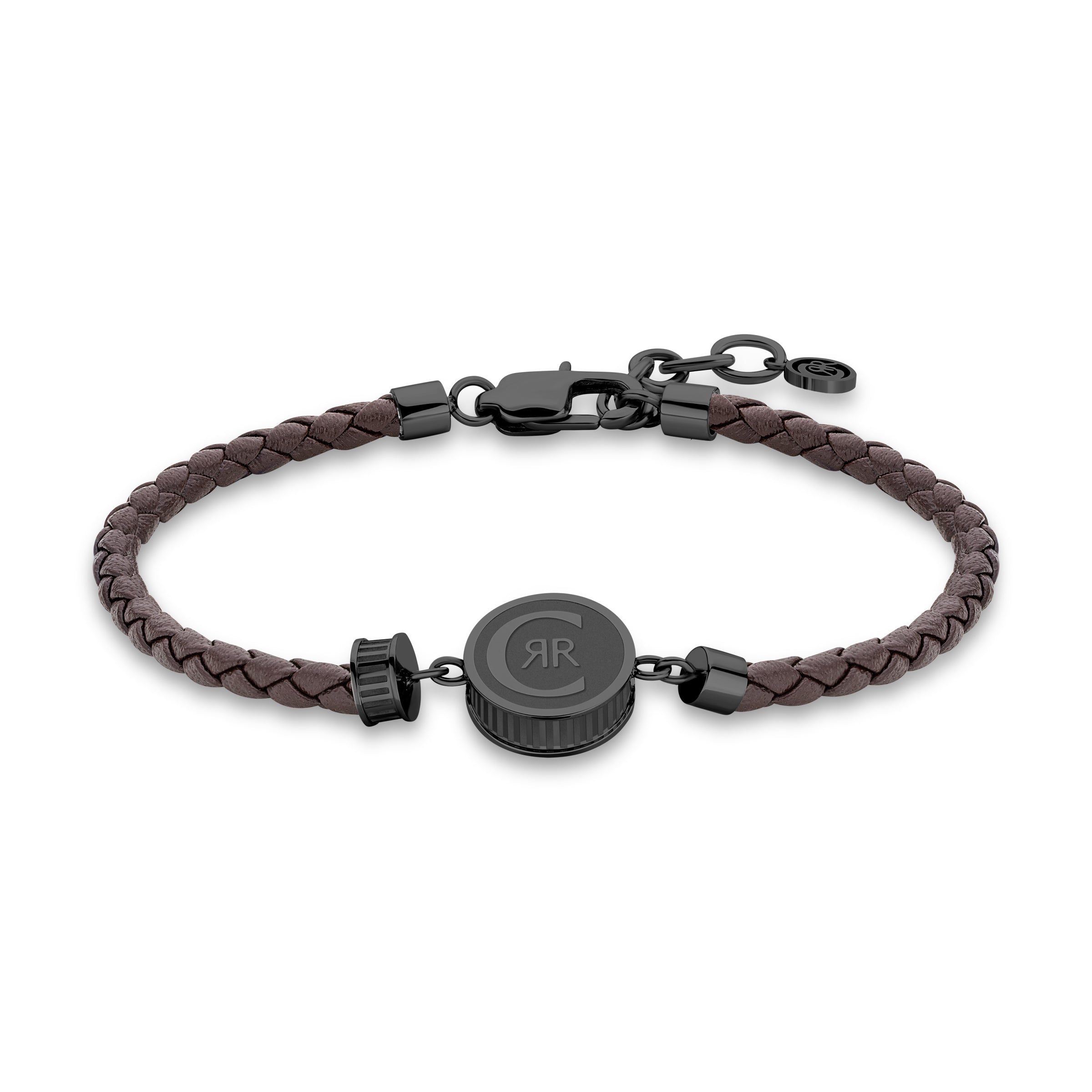 Cerruti Black and Brown Bracelet for Men - CERBR-0007