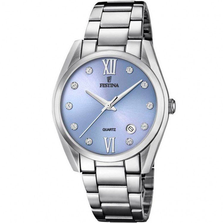 Festina Women's Quartz Blue Dial Watch - f16790/b