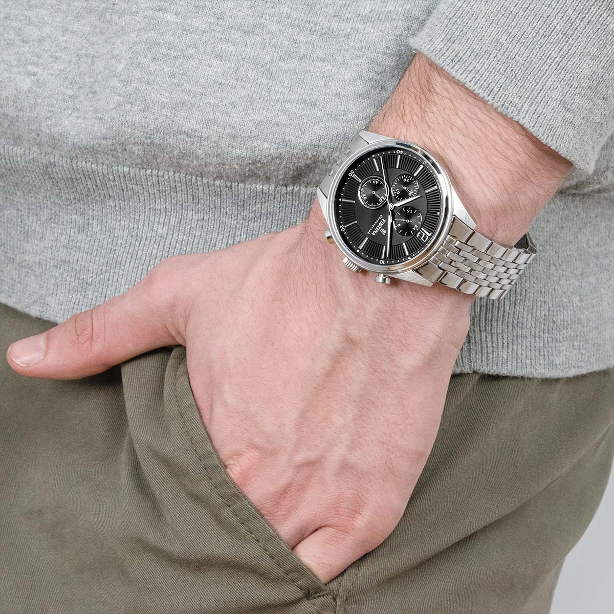 Festina Men's Black Dial Quartz Watch - F20285/4