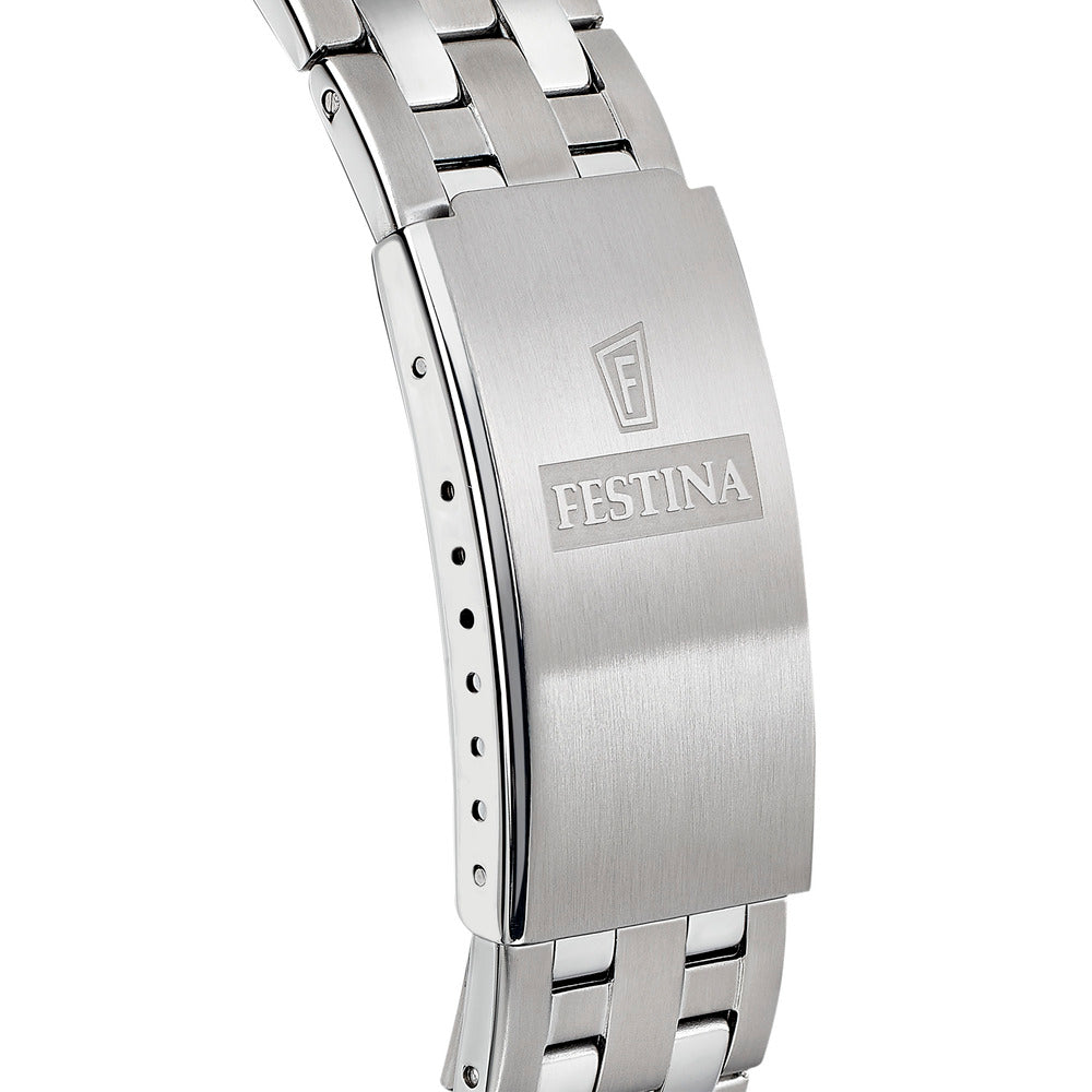Festina Men's Quartz Watch Silver Dial - F20357/1
