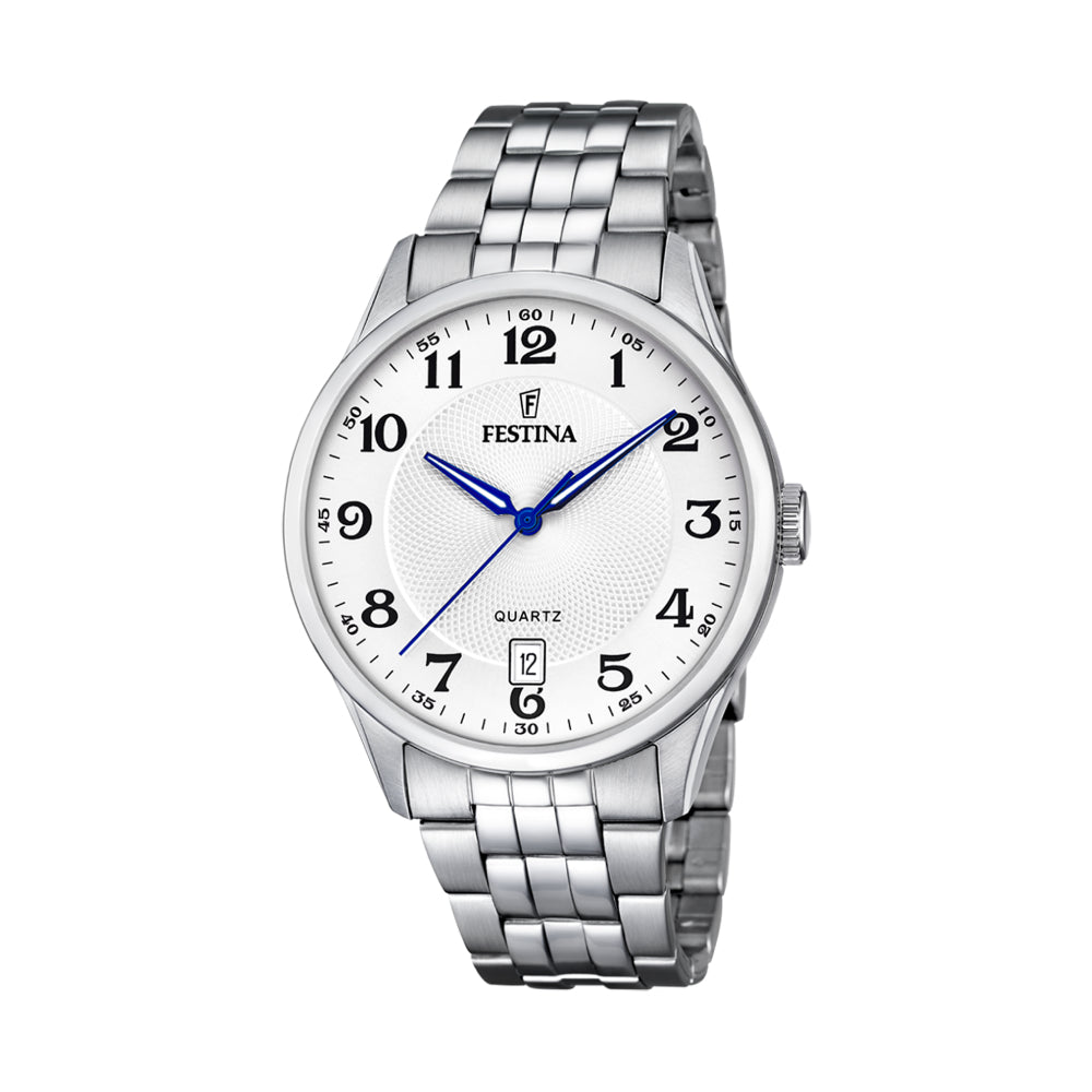 Festina Men's Quartz Watch, White Dial - F20425/1