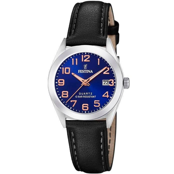 Festina Women's Quartz Blue Dial Watch - f20447/2