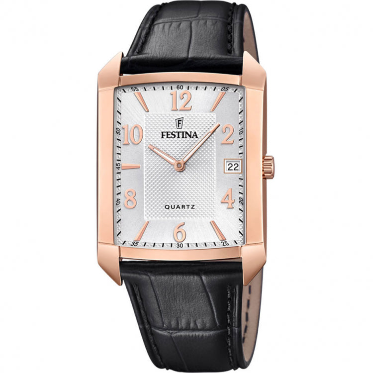 Festina men's quartz watch with silver dial - f20465/1