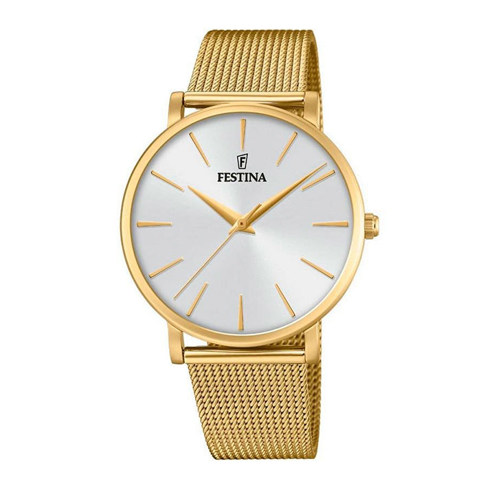 Festina Women's Quartz White Dial Watch - f20476/1