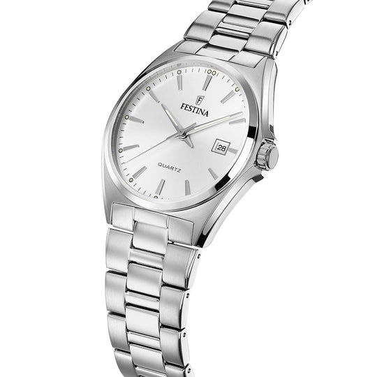 Festina Men's Quartz Watch, White Dial - F20552/2
