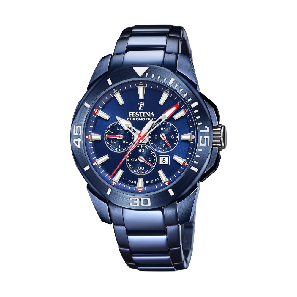 Festina Men's Quartz Blue Dial Watch - F20643/1