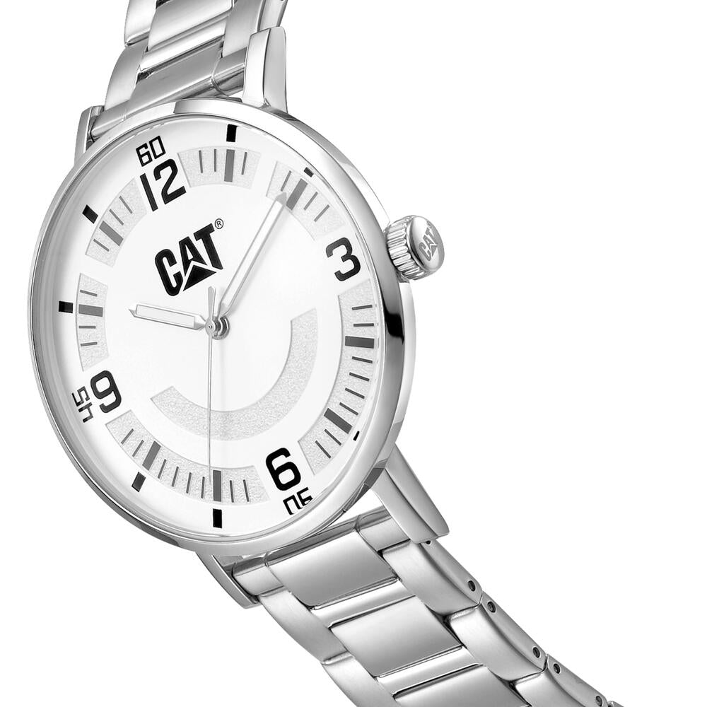 CAT Men's Quartz Watch, White Dial - CAT-0515