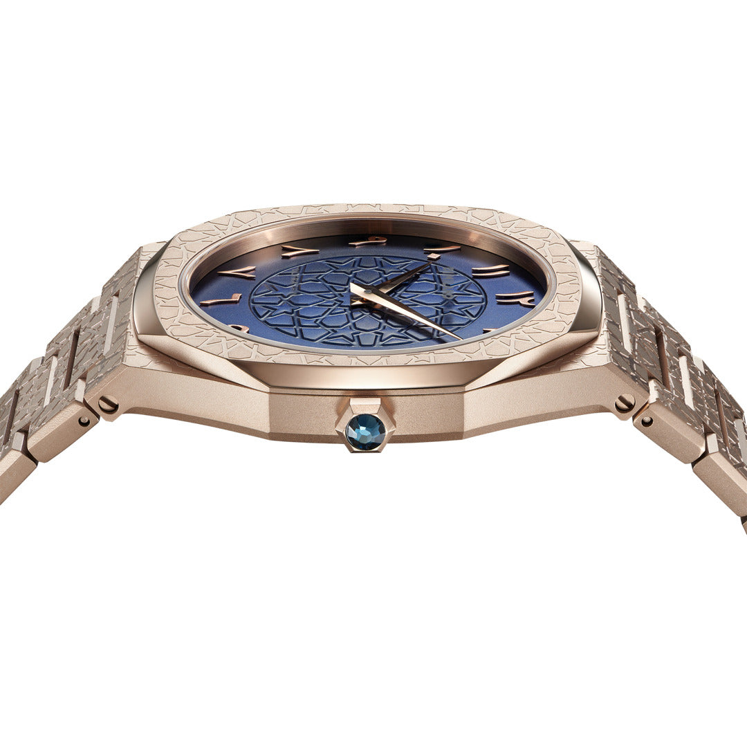 D1 Milano Men's Quartz Blue Dial Watch - ML-0264(KHALEEJI LTD)