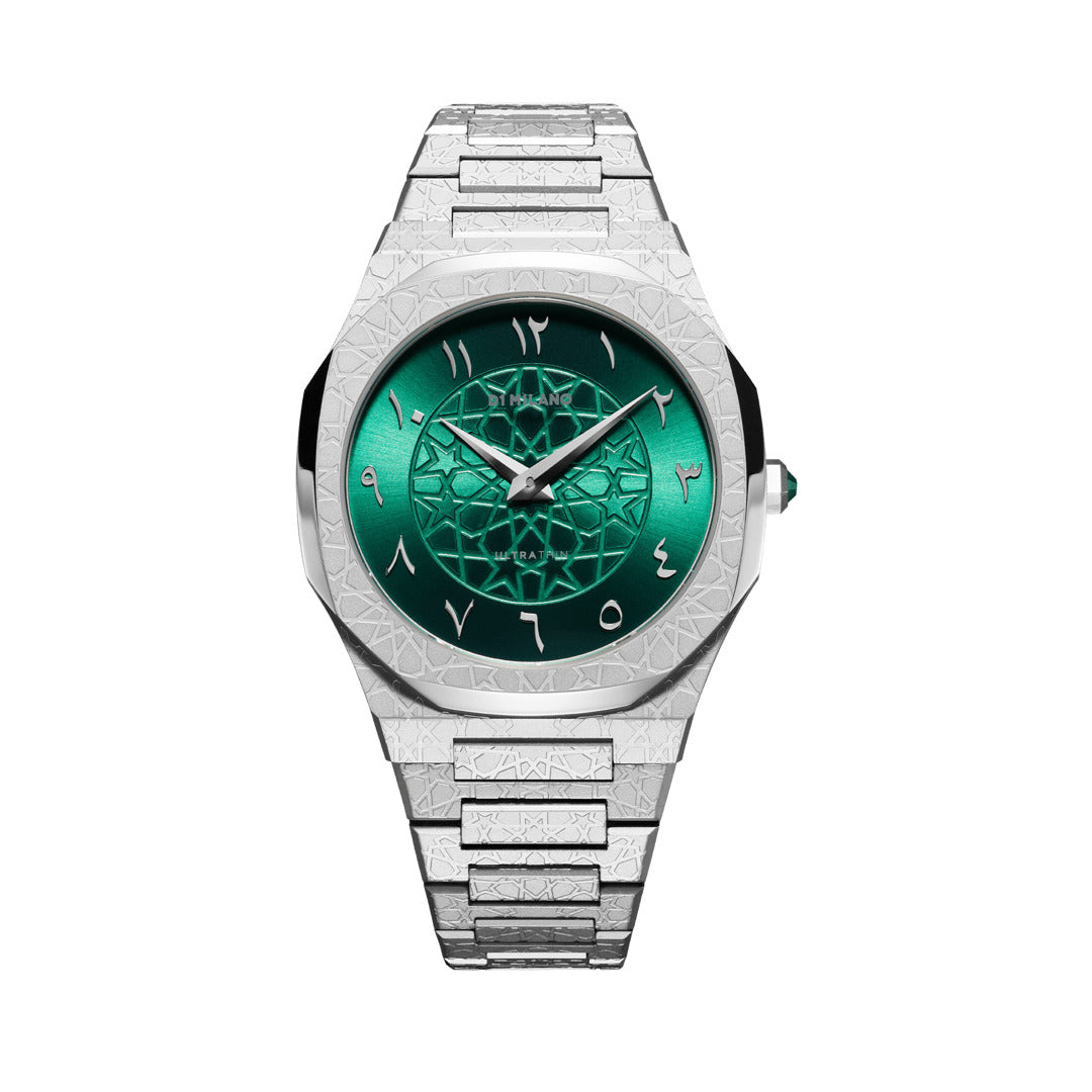 D1 Milano Men's Quartz Green Dial Watch - ML-0263(KHALEEJI LTD)