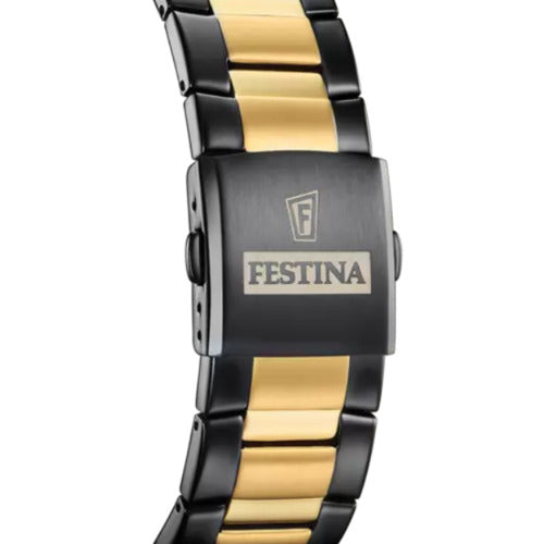 Festina Men's Black Dial Quartz Watch - F20563/1