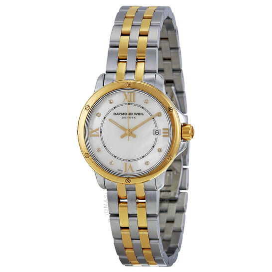 Raymond Weil Women's Quartz White Dial Watch - RW-0036(DMND/8)