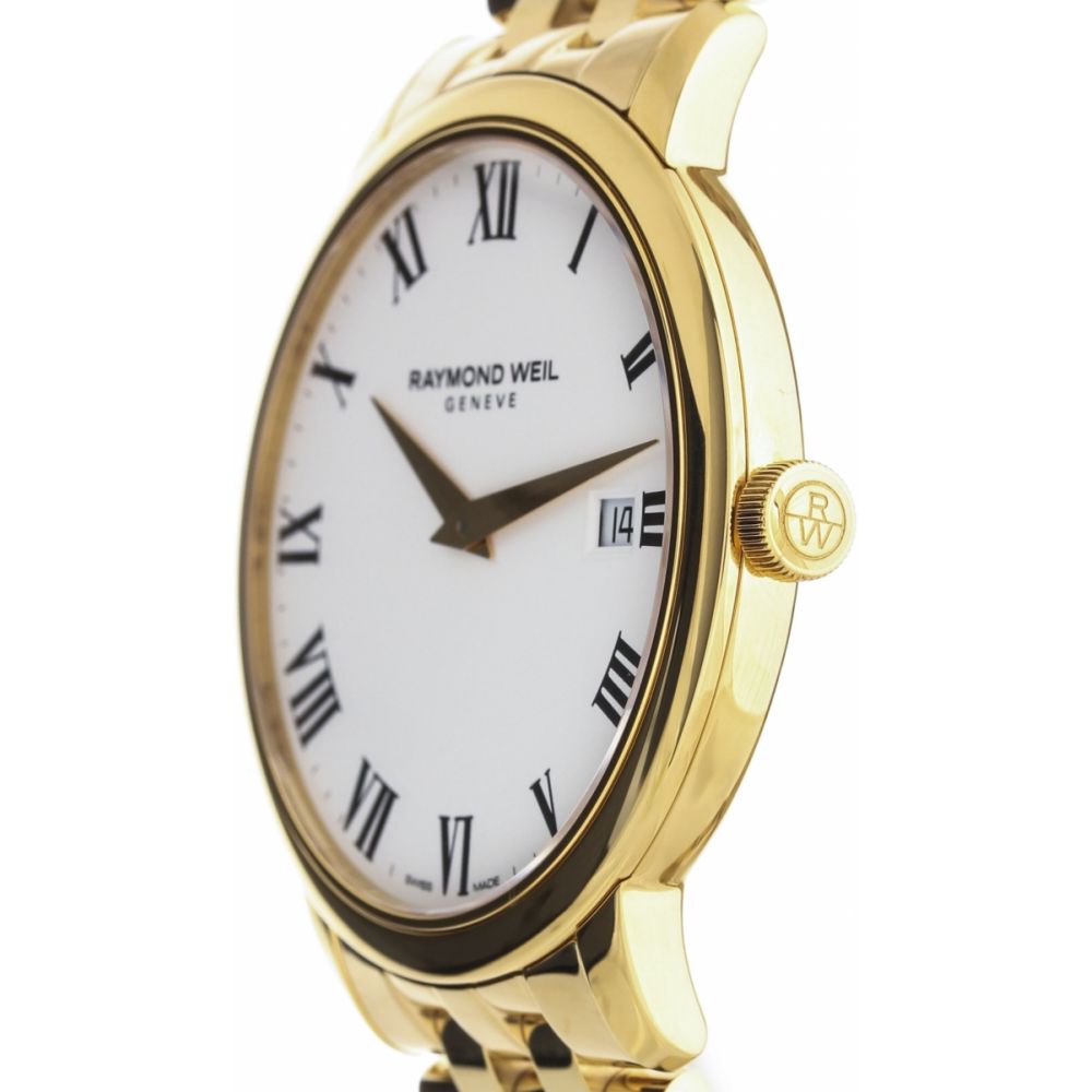 Raymond Weil Men's Quartz Watch, White Dial - RW-0038