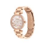 Women Carrie Watch with Rose Gold Dial and Crystals - Image 2