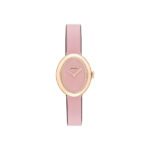 ساعة سامي كوارتز وردية اللون للنساء