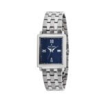 ساعة كوارتز بميناء أزرق