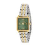 ساعة كوارتز بميناء أخضر