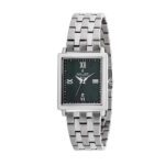 ساعة كوارتز بميناء أخضر