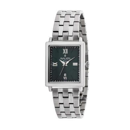 ساعة كوارتز بميناء أخضر