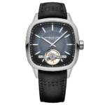 ساعة رجالية من طراز فريلانسر كاليبر، حركة أوتوماتيكية، مينا أسود