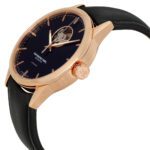 Men's Automatic Movement Black Dial Watch - صورة 2