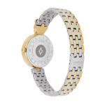 Quartz Watch with Gold-Tone Engraved Dial - صورة 3