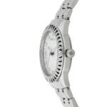 Quartz Watch with Silver Engraved Dial - صورة 2