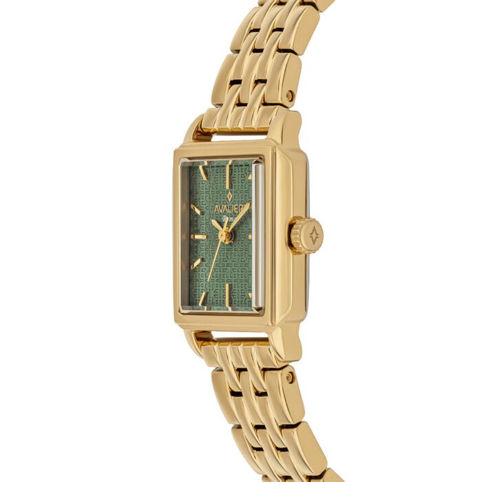 Quartz Watch with Green Dial - صورة 2