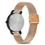 Metropolitan Black Dial Women's Quartz Watch - صورة 3