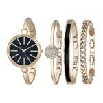 Women's Bangle Watch and Bracelet Set