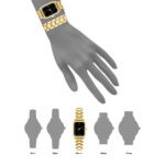 Women's Black Dial Quartz Watch - صورة 4