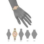 Women's Salmon Dial Quartz Watch - صورة 4